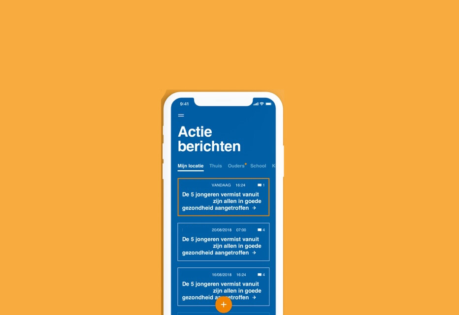 Burgernet faseert sms/spraakberichten uit